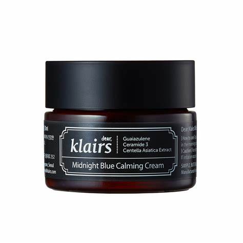 midnight blue calming cream